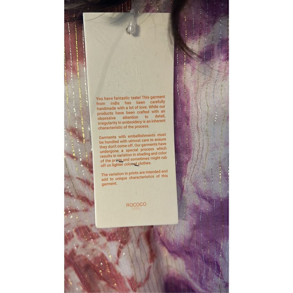 ROCOCO Sand Tie Dye Two Tone Dress Size XS - Picture 9 of 9